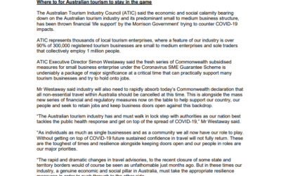 Australian Tourism Industry Council Media Statement